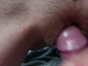 Asi le doy buenos dias ami padrastro sacandole toda su leche 14/16