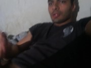 Handjob Sexy Big cock until Cum very Close Up masturbación acabada vista de cerca 15/16