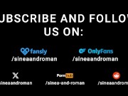 Sinea torments Roman's tied-up feet and rewards him with a lot of pleasure! (Trailer)