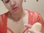 SoyOceanne Teaches Brothers Best Friend How To Give A Blowjob! 11/16