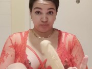 SoyOceanne Teaches Brothers Best Friend How To Give A Blowjob! 8/16