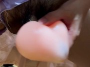 Happy Lonely Night With The Nice Sexy Satin Dress Cums Solo Video 4/16