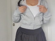 Tennis Girl Teases You In Her Short Skirt 🎾🫦 I Want You Throbbing For Me 💋🤍 3/16