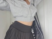 Tennis Girl Teases You In Her Short Skirt 🎾🫦 I Want You Throbbing For Me 💋🤍 6/16