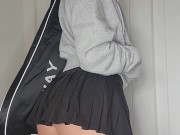 Tennis Girl Teases You In Her Short Skirt 🎾🫦 I Want You Throbbing For Me 💋🤍 7/16