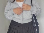 Tennis Girl Teases You In Her Short Skirt 🎾🫦 I Want You Throbbing For Me 💋🤍 8/16