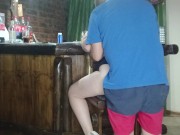 Cuckold fucking my frienda wife and jizzing  in her pussy 4/16