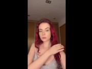 18 year old virgin pussy in Tiktok * accident * 1/16