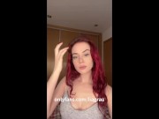 18 year old virgin pussy in Tiktok * accident * 14/16