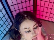 This ANIME GIRL FUCKS with a BIG COCK and gets covered in CUM 15/16