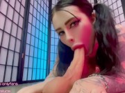 This ANIME GIRL FUCKS with a BIG COCK and gets covered in CUM 6/16