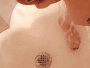 Dildo in the shower Kitten moans for you 5/16