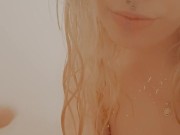 Shower handjob to a dildo 4/16