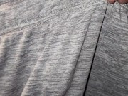 Googly eyed big white dick slow motion 1/16