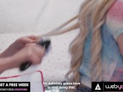 Petite Coco Lovelock CONFESSES Lesbian Crush & SCISSORS Naturally Stacked Ava Sinclaire 2/16