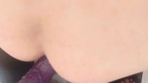 pdx tgirl fucking her toy