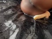 Fucking  myself  wet with my dildo 13/16