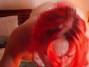 🔥💦 ASMR Close Up Wet Ahegao Face, Saliva, Blоwjоb Imitation, Fingers Licking with Elsa 10/16