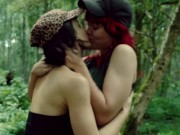 Lesbian Domination in the Forest: Lezdom, Bondage and Pussy Eating with Mushroom Sofi 6/16