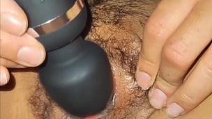 My new vibrator is amazing. I have two intense orgasms, on the second one I squirt