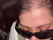POV Blowjob in the car after work 12/16
