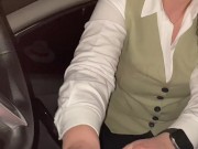 POV Blowjob in the car after work 3/16