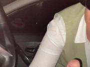 POV Blowjob in the car after work 4/16