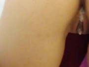 Bubbles inside pussy 16/16