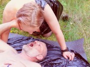 Cuckold is filming and licking after! Wifey Loves Multiple Orgasms! 4 full videos!!! Arya Grander 4/16