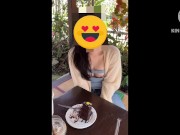 ไทยเล่นเขี่ยหัวนมแฟนในร้านต่อด้วยซดน้ำควยเยิ้มๆAsian 2/16