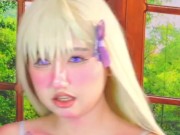 Today I'm feeling ticklish in my little pink pussy, I don't know how to stop what I'm feeling inside 15/16