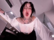 POV Played a prank on my stepsister and fucked her in the mouth and pussy