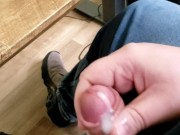 Busting a nut while waiting on a program to compile... 13/16