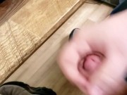 Busting a nut while waiting on a program to compile... 2/16