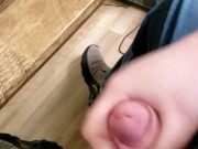 Busting a nut while waiting on a program to compile... 6/16