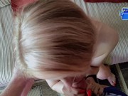 Stepmom seduced me in the bathroom, fucked this young bitch 4/16