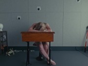 Her sore ass gets reamed out all over again with ass to mouth 1/16