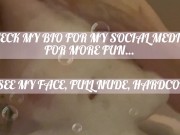 Fun bubble “cumshot” after soapy jerk 16/16