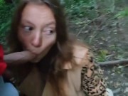 The first time he sucks in the forest and pisses 11/16