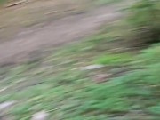 The first time he sucks in the forest and pisses 2/16