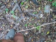 The first time he sucks in the forest and pisses