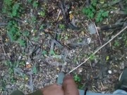 The first time he sucks in the forest and pisses 6/16