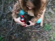 The first time he sucks in the forest and pisses 8/16