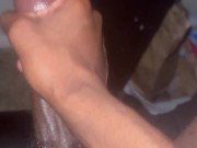 Your Secret Obsession Can’t Stay Quiet As He Strokes Long Thick Black Dick 4K Deep Voice 1/16