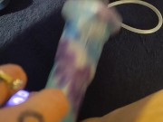 Wife cums quick with sex machine 5/16