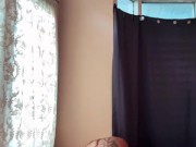 No Hands Needed—She Sits on the Dildo and Lets Her Body Do the Work 9/16