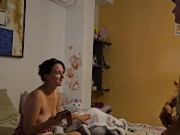 MY STEPSIS ASKED ME TO LICK HER FEET ENDED IN FUCKING HER 1/16