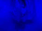 Preggo Lola Sky quick masturbation with happy end squirt at the tanning salon 16/16