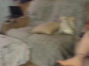 Pov Girl Lifts Up Her Mini Dress and Spreads Her Legs While Playing Fortinte 3/16