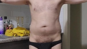 Check Out This Party Guy! He Brings His Charm & Boner for Everyone There!